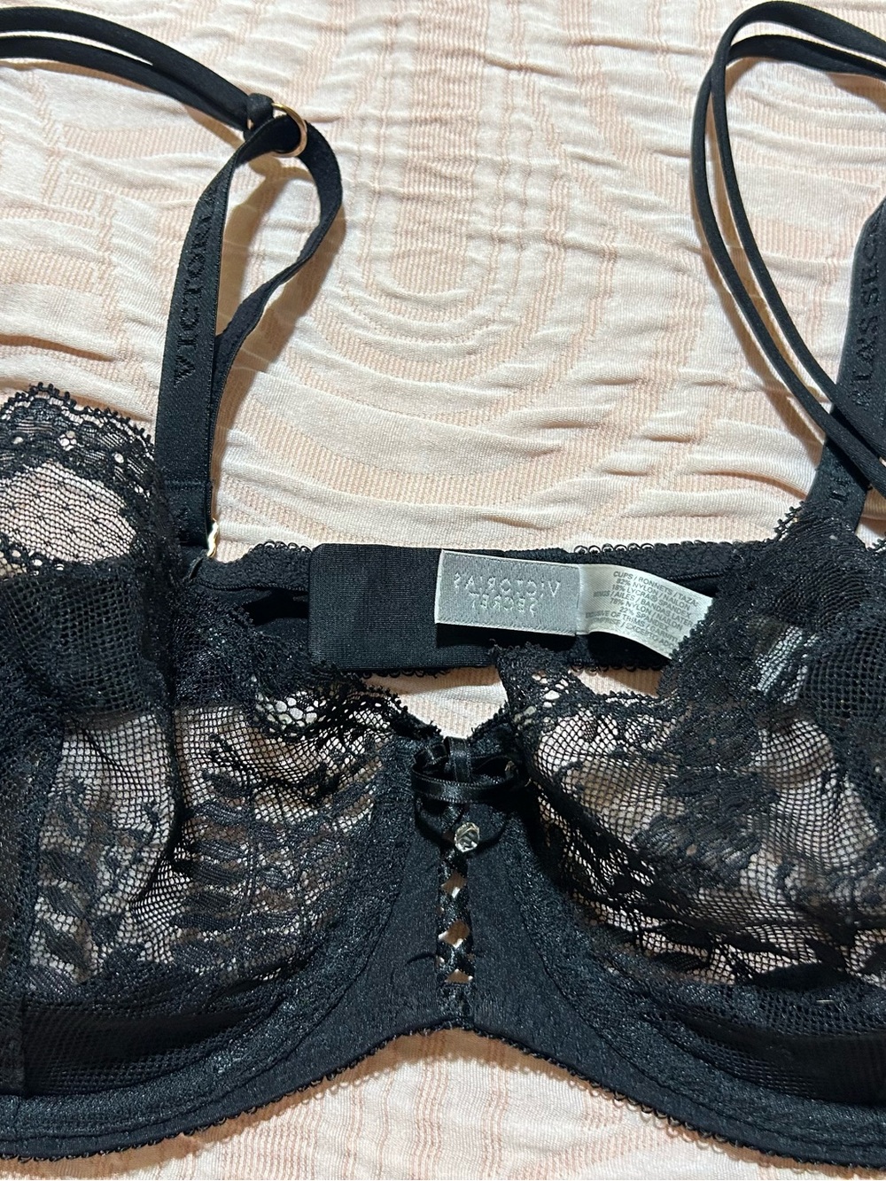 💚5 for $25💚 Victoria's Secret Black Lace Underwire Bra